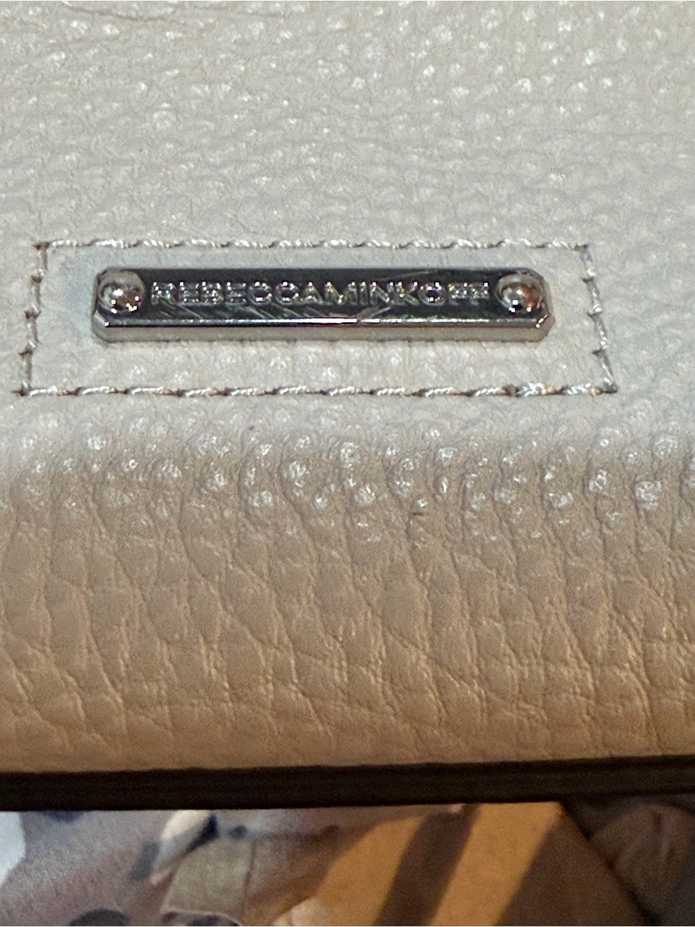 REBECCA MINKOFF Leather Bag with CrossBody Straps EUC - Picture 9 of 10